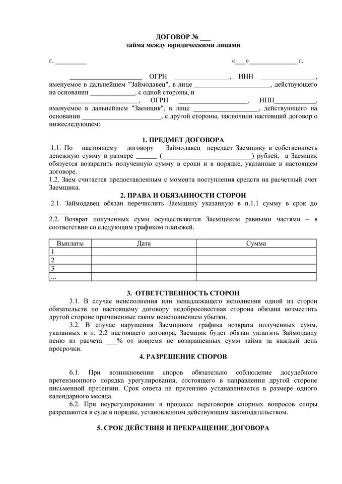 Как правильно прописать юридическое лицо в договоре
