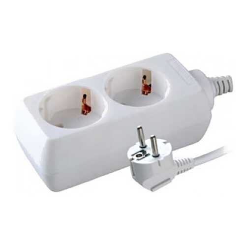 Удлинитель Volsten S 2x1,5-Z, 2 розетки, 1,5 м, White в Кей