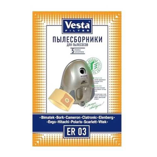 Пылесборник Vesta filter ER 03 5шт в Кей