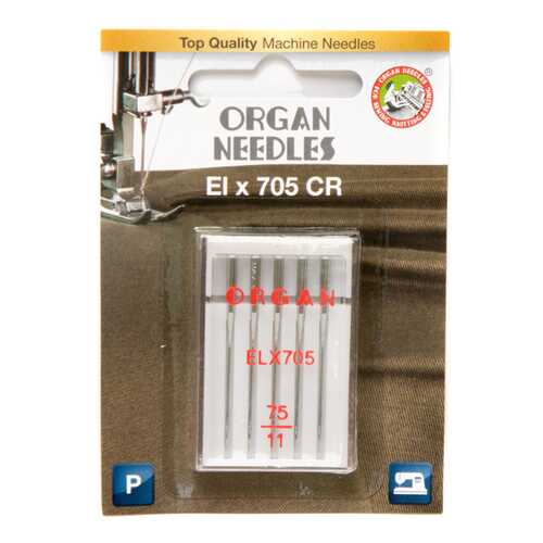 Иглы Organ ELx705 CR 5/75 Blister в Кей