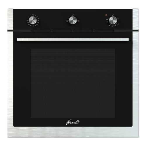 Встраиваемый газовый духовой шкаф Fornelli FGA 60 FALCONE Silver/Black в Кей