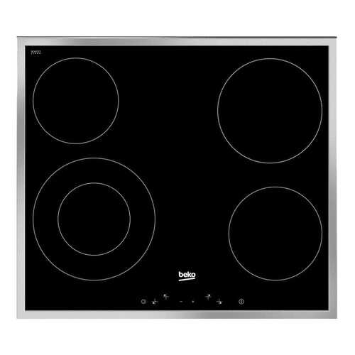 Встраиваемая варочная панель электрическая Beko HIC 64402 X Black в Кей