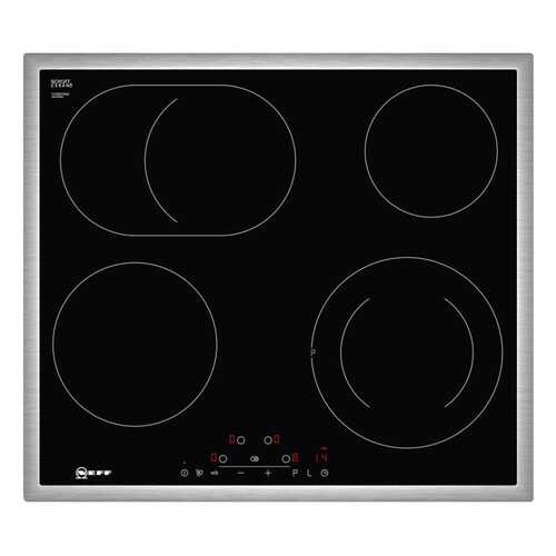 Встраиваемая варочная панель электрическая Neff T16BD76N0 Black в Кей