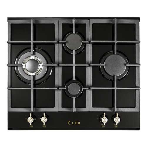 Встраиваемая варочная панель газовая LEX GVG 643 C BL Black в Кей