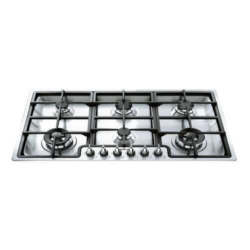 Встраиваемая варочная панель газовая Smeg PGF96 Silver в Кей
