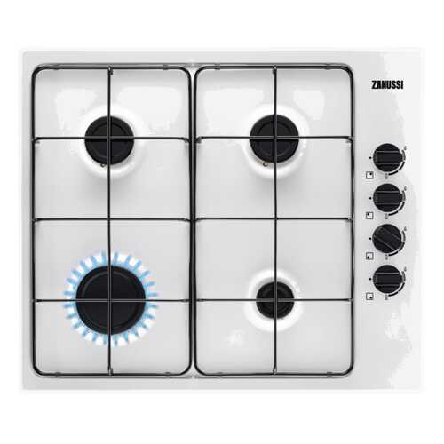 Встраиваемая варочная панель газовая Zanussi GPZ262HW White в Кей